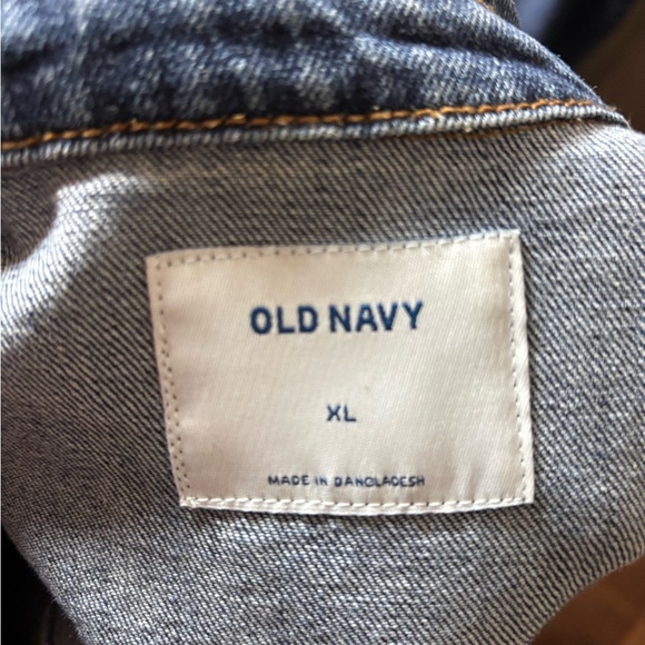 Old Navy Blue Denim Jean Jacket - Picture 6 of 9